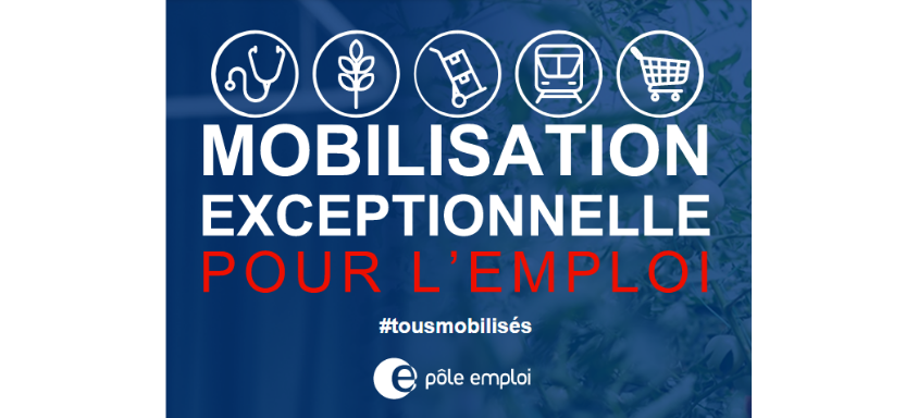 Image mobilisation exceptionnelle pour l'emploi